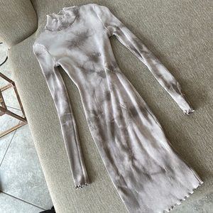 Stark mock neck Mini Dress